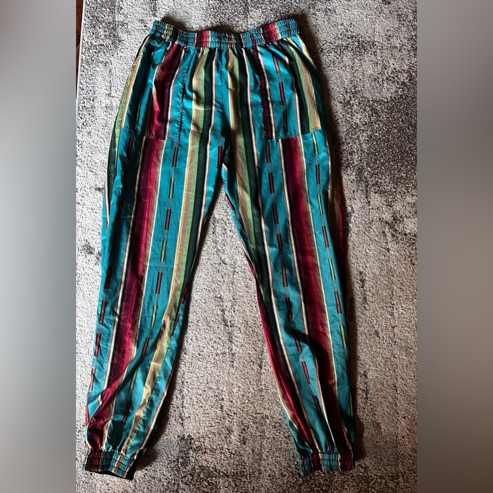 Serape Reversible Black Sweatpants